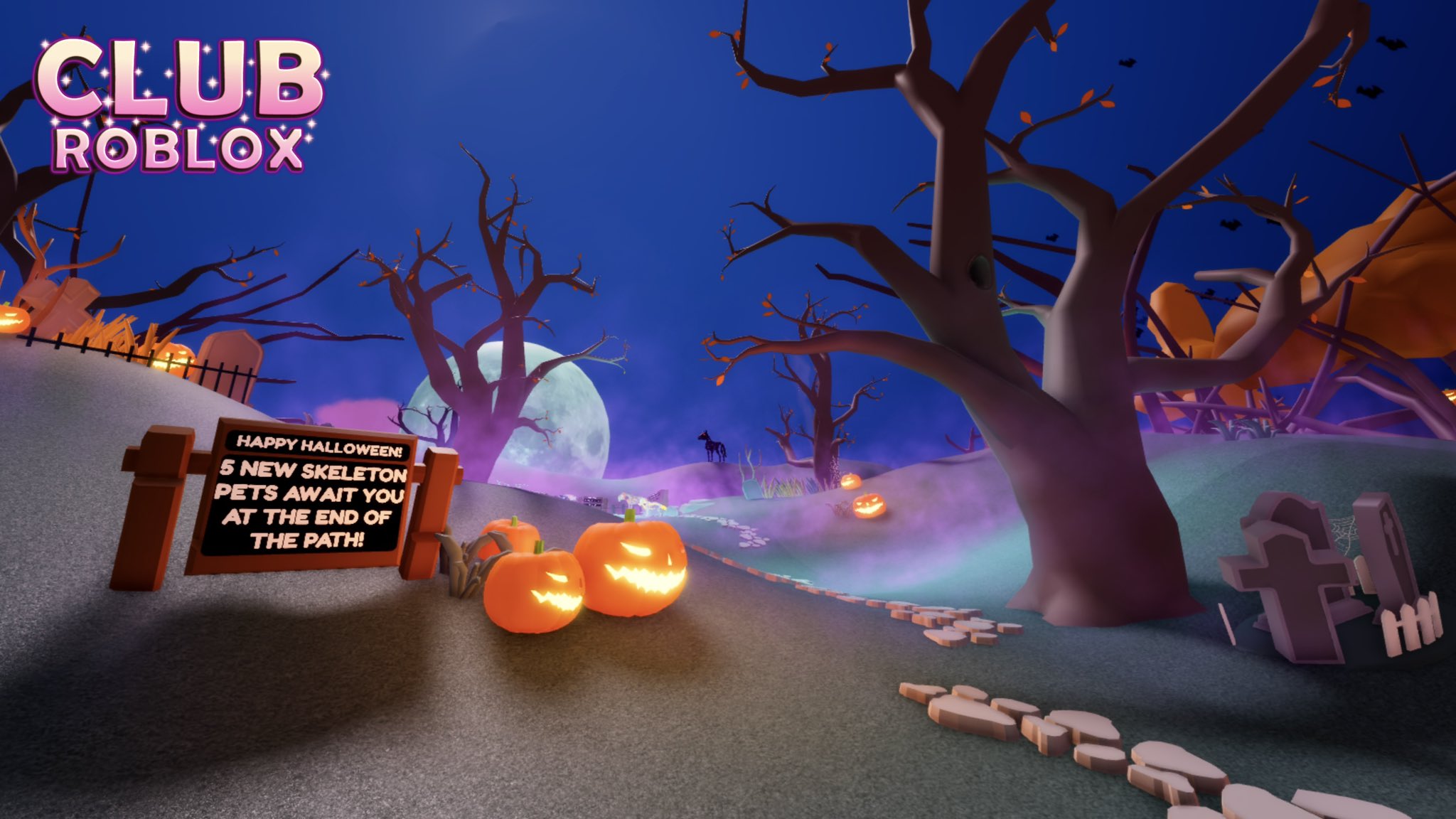 Halloween Part 1 in Club Roblox!, NEW! Halloween Items