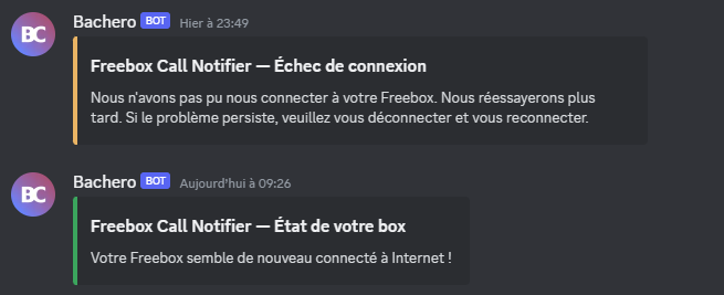 Johan_Stickman's tweet photo. Call Notifier disponible pour Discord !

➡️ Utilisable via le bot Bachero
➡️ Code source bientôt disponible sur GitHub, avec des instructions de self-hosting
➡️ Compatible avec le bot Telegram

Toujours les mêmes fonctionnalités, toujours aussi pratique : https://t.co/52X7wgXVPo https://t.co/yyMHqE3EgV