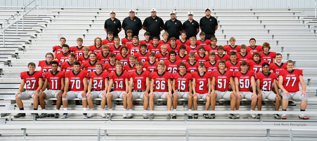 ❤️🌪🖤🏈Go Cyclones!🏈🖤🌪❤️

☘️Good luck to our Cyclone Football team in tonight’s 3A first round playoff game!☘️

🗓October 27, 2023
🆚 Creston
📍Creston, IA
⏰7:00pm
📺 fmctc.com/harlan-schools

📸 Leah Marie Photography