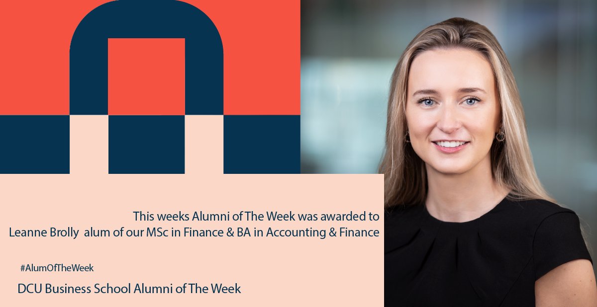 BusinessDCU's tweet photo. Excited to introduce Leanne Brolly, our #BusinessDCU #AlumoftheWeek at Genesis, showcasing her finance & risk management expertise. With an MSc in Finance & a BA in Accounting & Finance from @DCU, her #ACCA affiliation underscores her commitment to excellence.

Starting as a Credit Analyst at @AIB, Leanne now excels as Senior Risk Manager at Genesis, driving key decisions in the world of Aircraft Leasing. Her passion for #aviation and #travel, exploring 15 countries this year, complements her stellar career.

Join us in celebrating Leanne's outstanding achievements in finance and risk management.

#BusinessDCU #MeetTheTalent #FinanceExpert #RiskManagementPro #AviationEnthusiast #GlobalExplorer