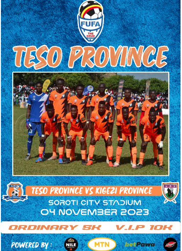 Atekerpost's tweet photo. AMUNYELET!
Teso Province | FUFA Drum! 
TESO Province to take on Kigezi Province on Saturday 4th November 2023 @ Soroti Stadium 🏟️.
Time 🕦 4 PM
Gate Cover

Ordinary 💰 - 5k
VIP 🪙🪙🪙 - 10k https://t.co/rPkUjqVbFk