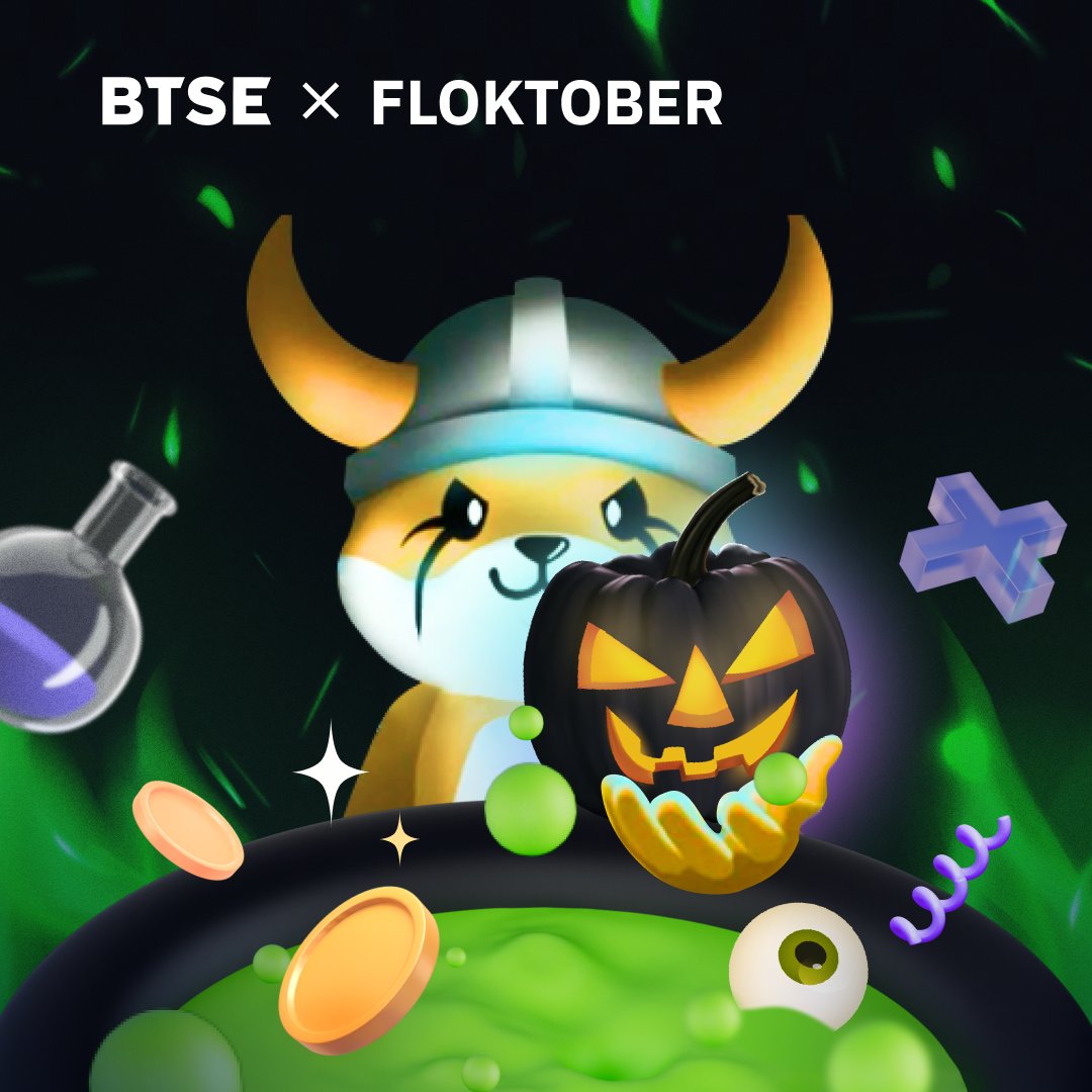 BTSE_Official's tweet photo. This #Floktober, our $FLOKI Vikings have brewed a #bullish potion just in time for Halloween! @RealFlokiInu 🔮🎃

Gotta ride the wave, Trade $FLOKI on #BTSE now! 🪄👻
🔮: https://t.co/z4yjEFCC0u

#Uptober #Halloween #Crypto https://t.co/QlypLUq9Gd