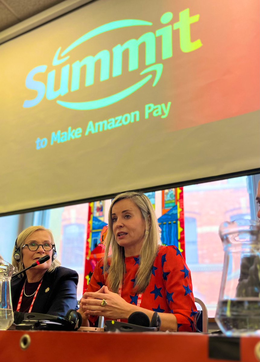 3. Spanish Riders Law: “Companies have the obligation to share with workers the parameters of the algorithm that affect working conditions.” Verónica Martínez Barbero, @m_barbero Member of of Spanish Congress of Deputies. 🇪🇸#MakeAmazonPay