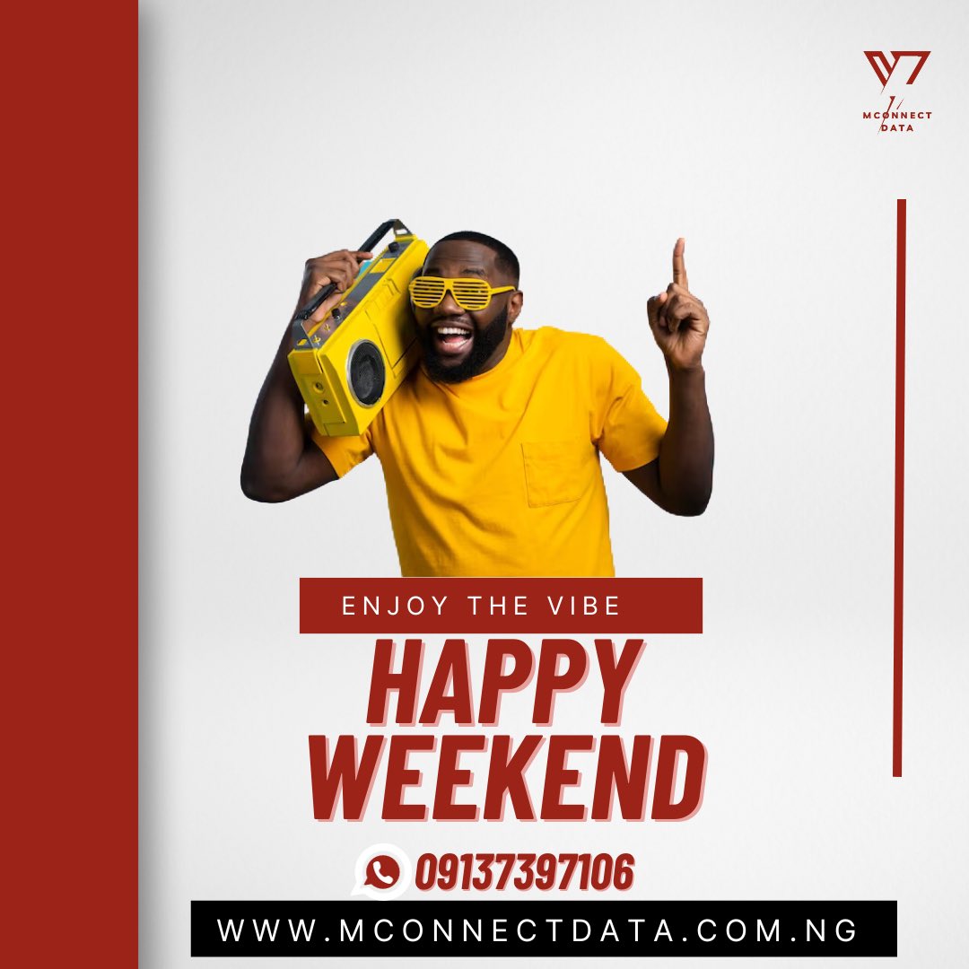 Enjoy the vibe !

Happy Weekend