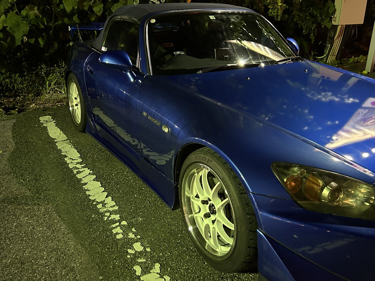 bayyata_s2000's tweet photo. そして無事に車高調交換完了☺️
車高フロント-1cmリア-1.5cmバネレート フロント18K リア20K 減衰8/16 のセットで路面が荒れてるとめちゃめちゃ跳ねる💦
サーキットならどうなるか今から楽しみ(o^^o)
そしてツライチになったかな?
#KBS2000
#車高調
#TEIN
#MONORACING https://t.co/ufqfrYaq4M
