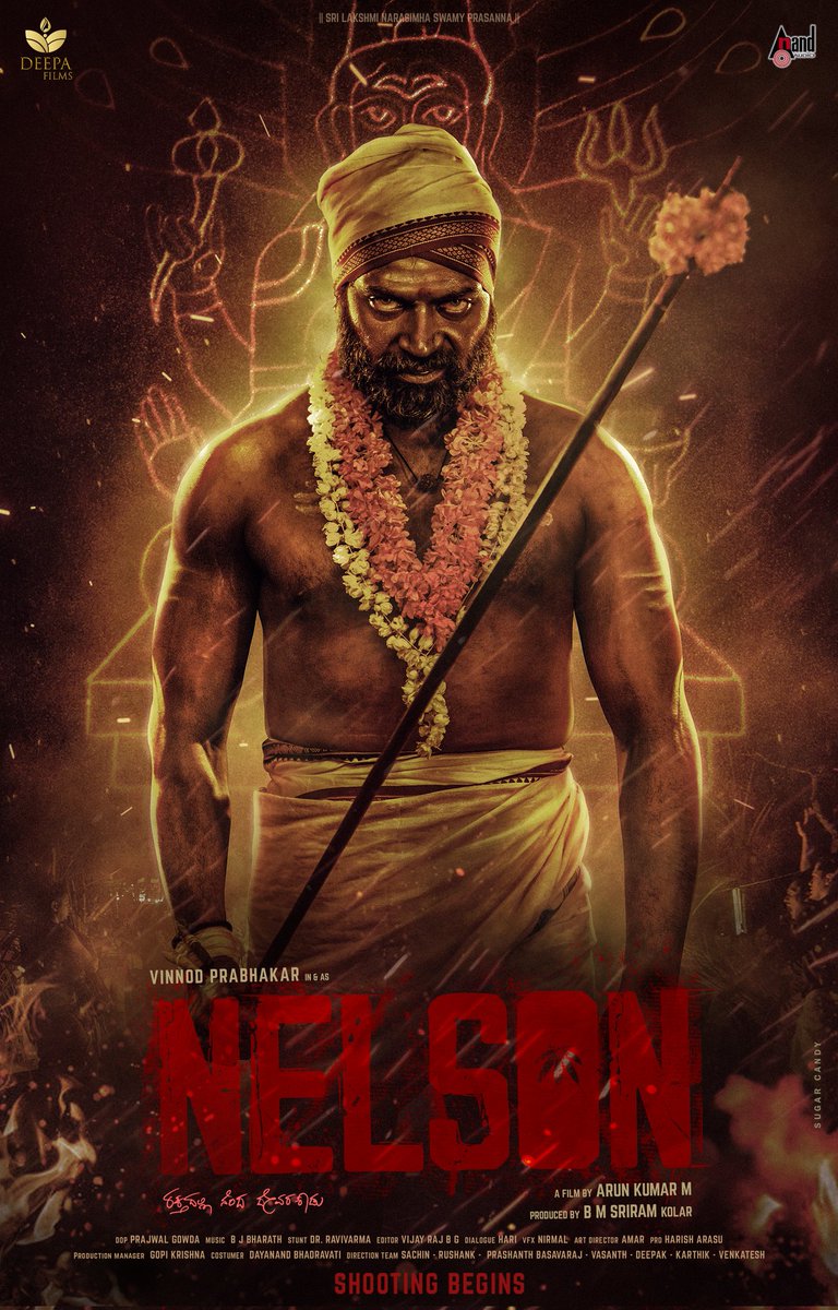 PROHarisarasu's tweet photo. Presenting the #NELSON First look poster.

Best Wishes to the entire #Nelson team 💥❤️

https://t.co/5IEOIWJhqj

#VinodPrabhakar #Nelson 

#Nelsonteaser

@arunkum60103332
@proharisarasu
@Nelson_thefilm
@nanusriram
@prajwalgowda877
@sugar_cady 
@shanthidayananda
@aanandaaudio https://t.co/VgKN94tsay