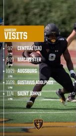 Looking forward to seeing @StOlafFB in person this weekend! 

#UmYahYah|#OlePride|#d3fb|#DefendTheHill