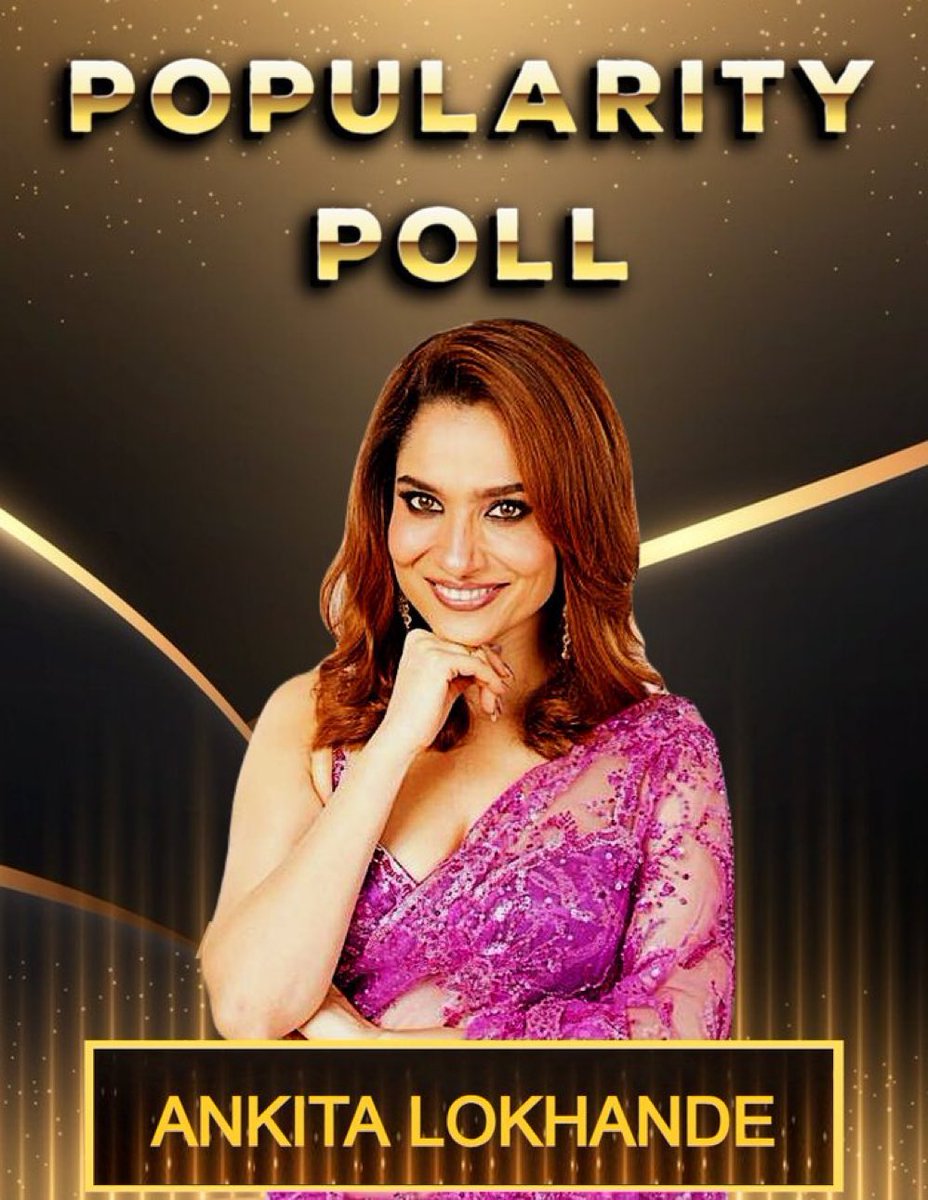 _biggbossfc's tweet photo. WEEK 2 Popularity Poll
Results on Monday

RT, Like &amp; Comment if you support #AnkitaLokhande 

RT🔃 100 points
Like❤️ 50 points
Comment💬 10 points

#BiggBoss17 #Bb17 https://t.co/s4nSS2GwMh