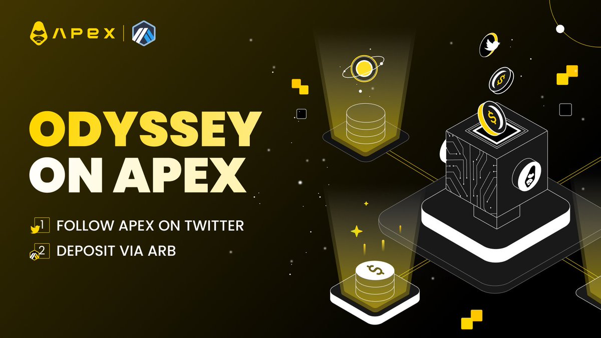OfficialApeXdex's tweet photo. 🚨 Attention all space explorers! 🌠

🛰️ The ApeX mission on @arbitrum Odyssey is approaching its final frontier. 

🌌 Don't miss out – complete the mission and claim your badges!

Act now, make your move! ⏳🌟https://t.co/3OijEGCdys https://t.co/9LGms7OKvw