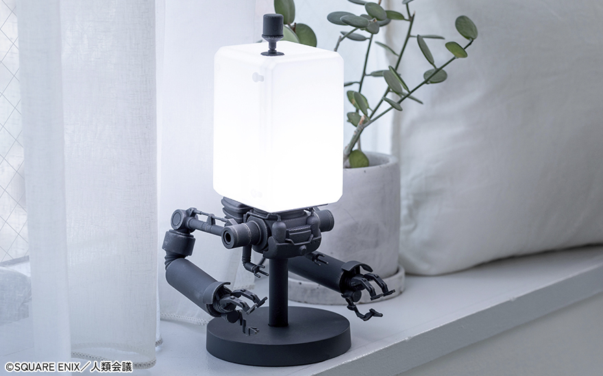 NieR:Automata』のポッド型ライトが迫力あるインテリア雑貨が登場