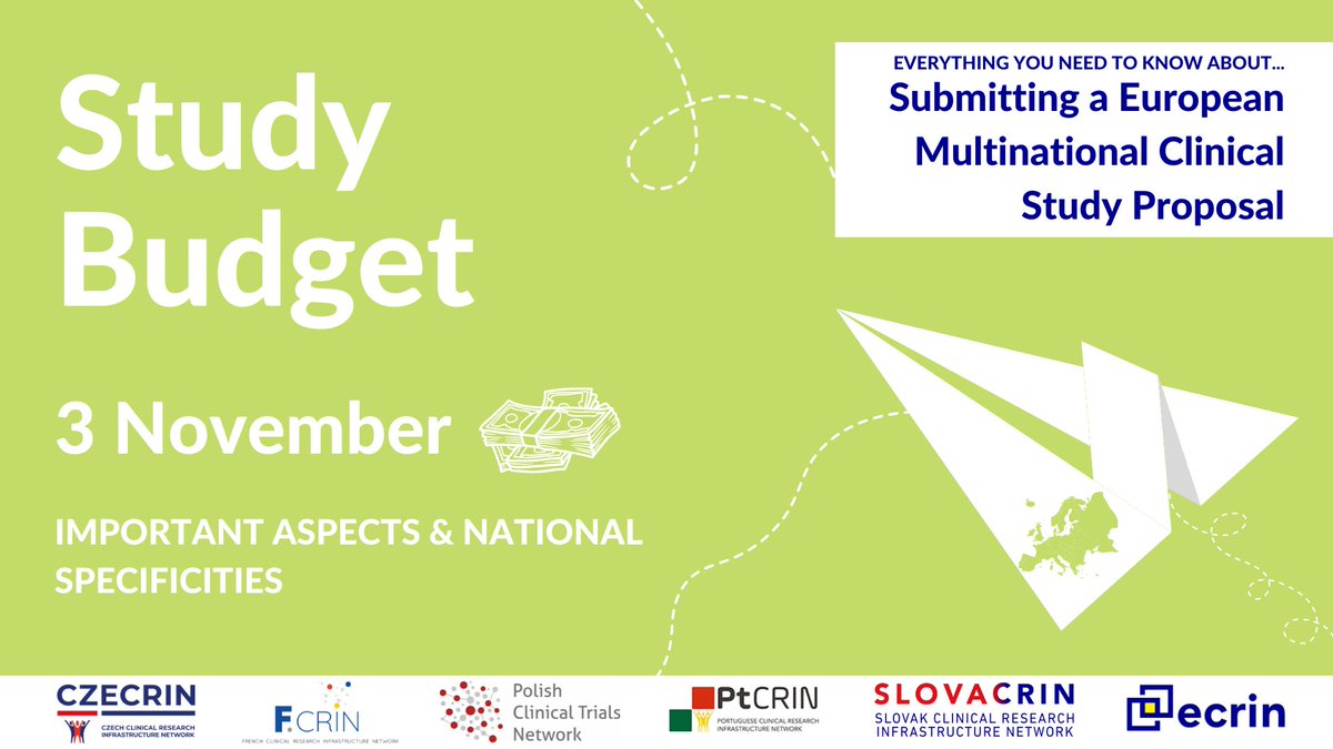 ECRIN_ERIC's tweet photo. We are halfway through the webinars in our training series. You can still register &amp; follow the last three: study budget, organisation of the study, &amp; data management.

These trainings are open to researchers and project managers in ECRIN countries.

👉https://t.co/0qcCpvgrBn https://t.co/5vBjyaS7Fs
