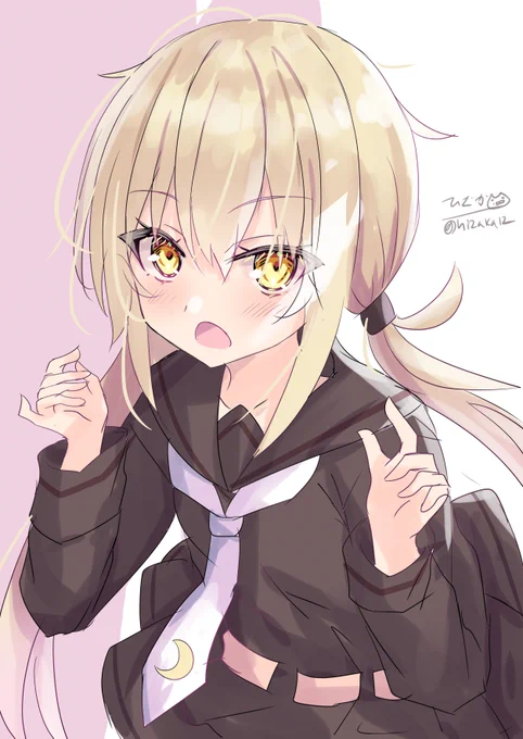 「ふわぁっ、もう、くすぐりすぎ!今度は僕の番だよぉ!」逆襲の皐月 #艦これ版深夜の真剣お絵描き60分一本勝負 #艦これ版真剣お絵描き60分一本勝負_20231026