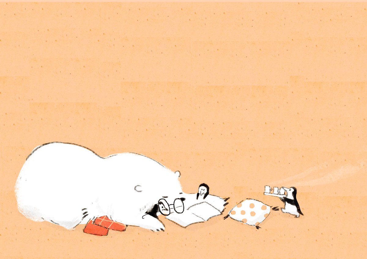 「#読書の日」|ももろ　4／20発売絵本「パンダのパクパクきせつのごはん」のイラスト