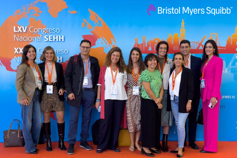 BMSIberia's tweet photo. 👥 El equipo de #BMSIberia #Hematología participa estos días en el LXV Congreso Nacional de la @sehh_es compartiendo con la comunidad científica nuestros últimos avances en #neoplasias #hematológicas

🚀 ¡Gracias equipo!

#Hemato2023 https://t.co/icp4Uybrs7