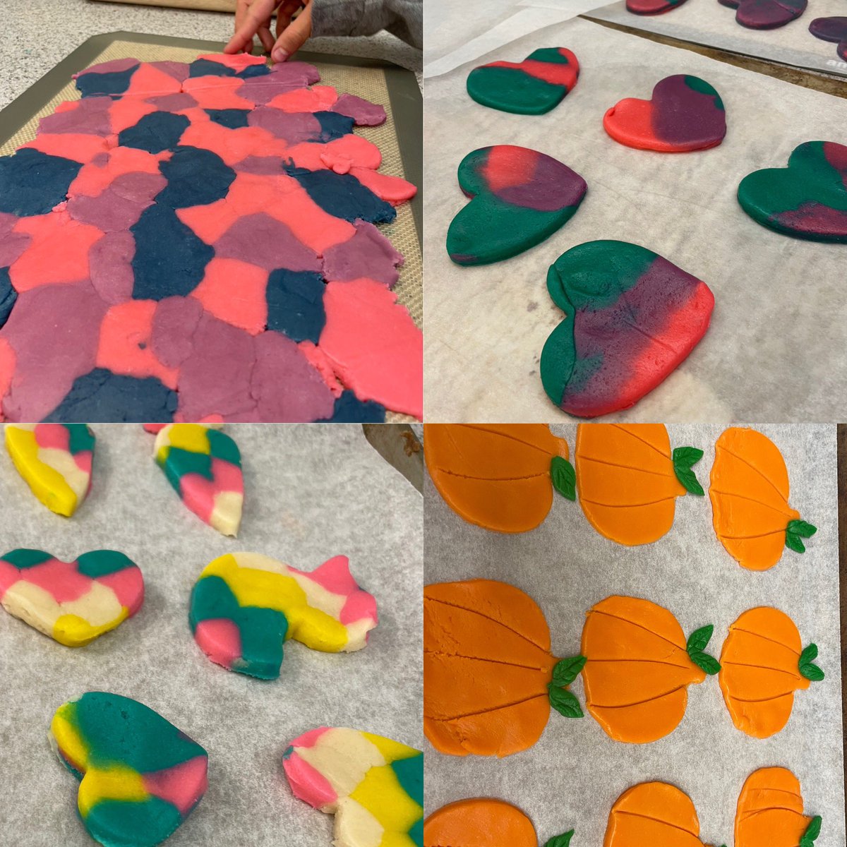 MrsTenzer's tweet photo. Colorful cookies with #smsfacs8 @ScarsdaleEdu #sugarlab inspired by @bakedbymelissa @ScarsdaleMS https://t.co/RLGlvremcP