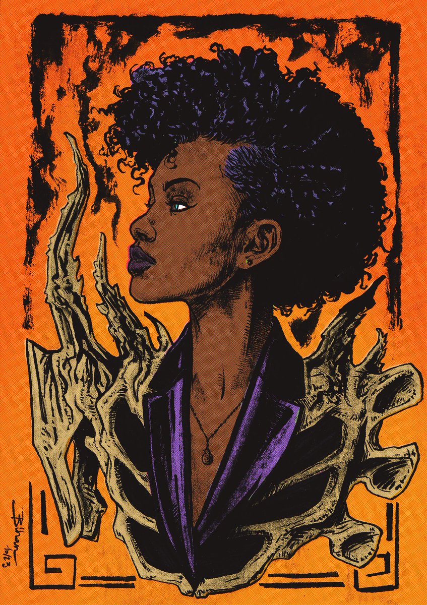 j'ai essayé un effet comic book old school mais sans pack et sans brush speciaux. J'espère que ça fait illusion.