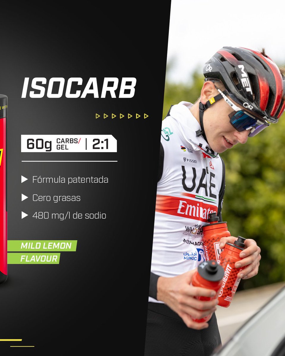 ¡Alcanza tu máximo rendimiento con #ENERVIT ISOCARB 2:1! 🚀

Está diseñada para entregarte hasta 90g/h de carbohidratos, gracias a su fórmula 2:1 de maltodextrina y fructosa, que optimiza la conversión de carbohidratos en energía. 

Encuéntrala en nuestra tienda de <a href="/amazon/">Amazon</a> 💻