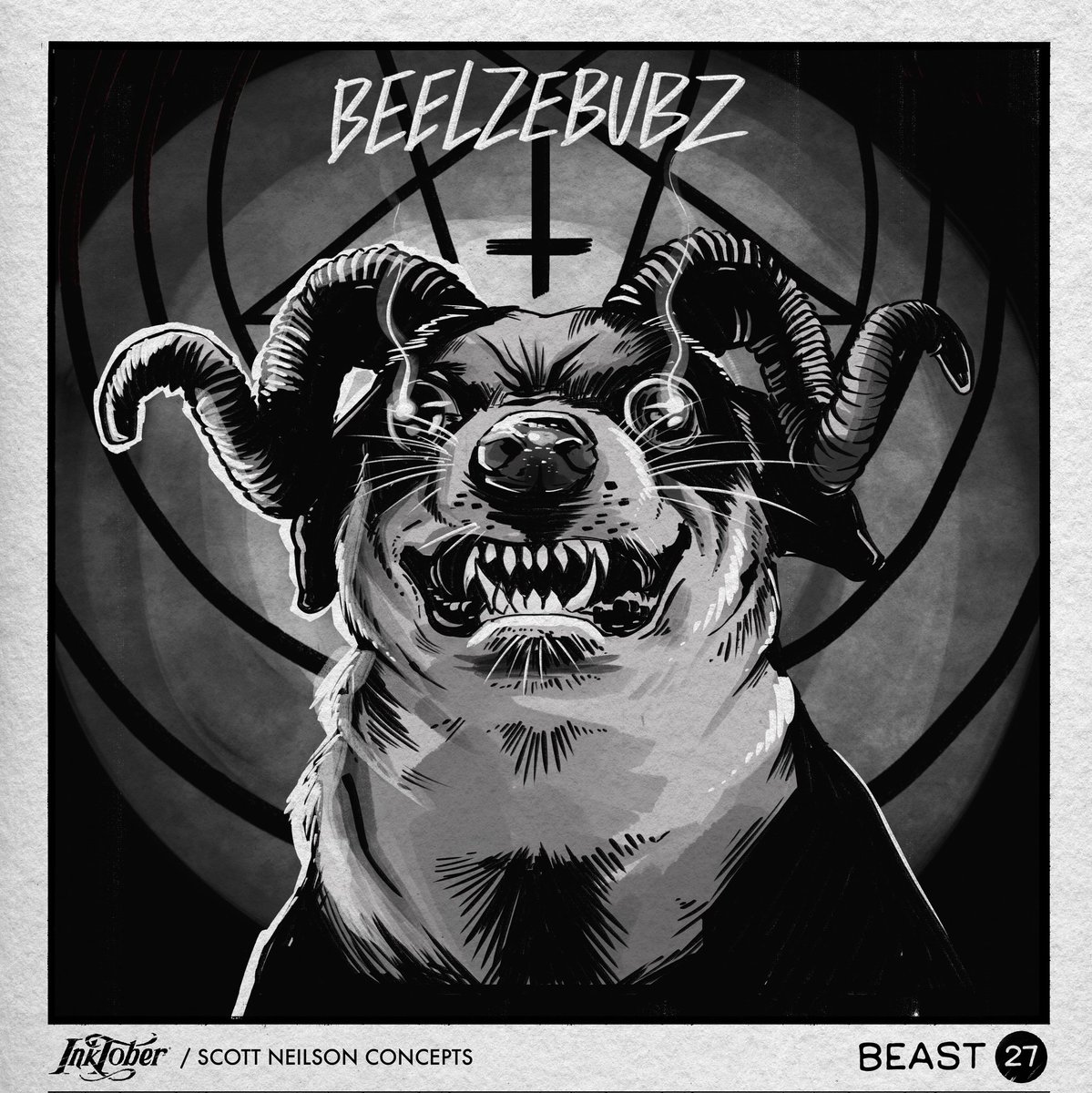 INKTOBER 27 "BEAST"
The immortal, the ETERNAL,  Mr BUBZ!! 🔥🔥🔥🔥🔥
#inktober2023day27 #inktober2023 #Inktober #mrbubz #bubz #beelzebub #demon #beast