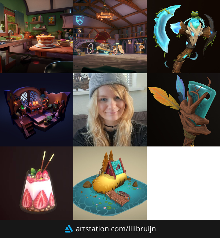 LowpolyLili's tweet photo. Happy #ArtStationDay !!
I almost filled in all the squares, lets hope its all filled in and updated with new work next year!! https://t.co/8KLKDINsS0