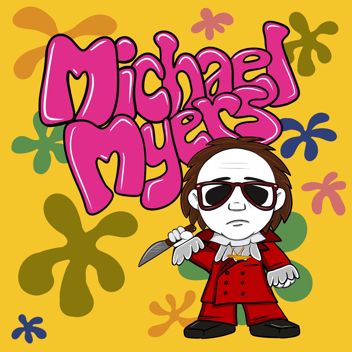 MJojo671's tweet photo. "Happy Halloween! 🎃🌸 Yah Baby!" #MichaelMyers #AustinPowers #manofmystery https://t.co/rp7OmZMYqN