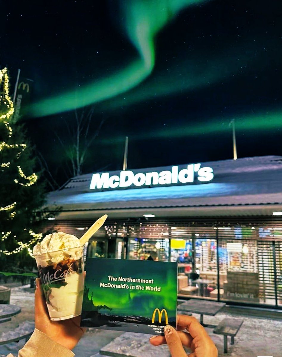 diasporamum's tweet photo. Would you visit #Lapland this #winter? Make sure to visit the #northernmost #macdonalds in the #world !
Lapland is a great place For your winter #holiday https://t.co/wD87WEfbiW