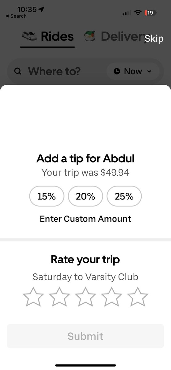evermarlaarnold's tweet photo. @Uber I am trying to contact Uber about a crazy charge and no way to reach anyone. Charged initially $49.94 for a trip only to be charged $121.10 later for a 3.7 mile trip. How do I fix this?! https://t.co/NPsznfXRqx