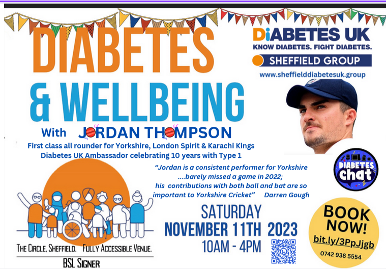 We are in awe of Jordan Thompson (@Tommo455) - on so many levels - and are thrilled that he can join us on November 11th!! @sugarydoc @WilkinsonNic @WilmotEmma @cahmn @DiabeticDadUK @Emmajourno @SheffChildrens @SheffieldHWB @SheffCouncil @root66 @welshy_89 @lowcarbGP