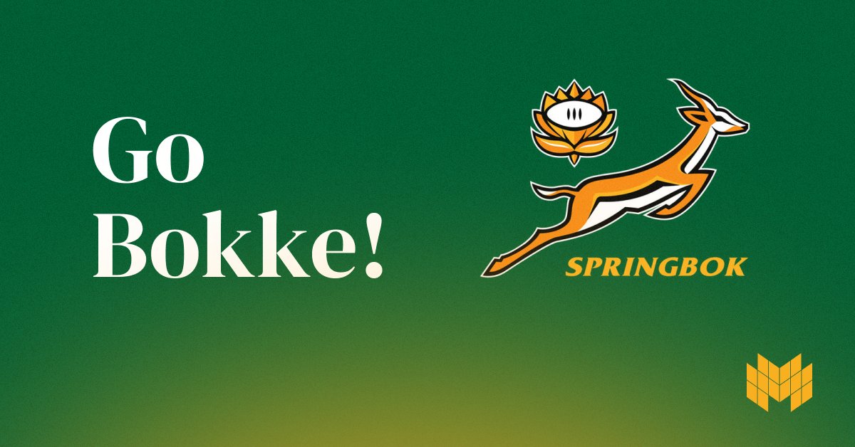 It's #BokFriday, and the excitement is real 🏉 The Rugby World Cup final ...