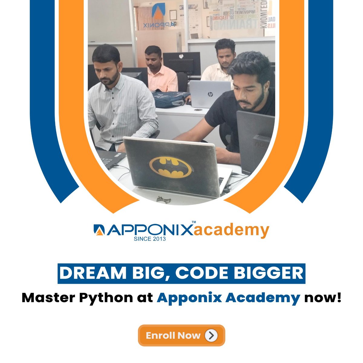 apponix's tweet image. Coding Brilliance Begins Here. Enroll in Apponix Academy's Python Masterclass and Develop Proficiency in the Language of the Future! 🌟🐍 #PythonMasterclass #ApponixAcademy