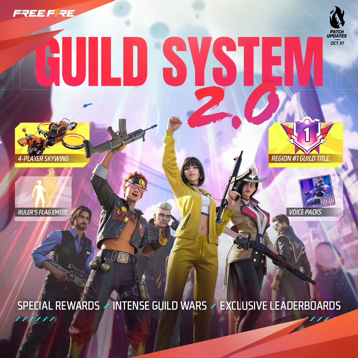Guide to downloading the Free Fire online game and how to play it