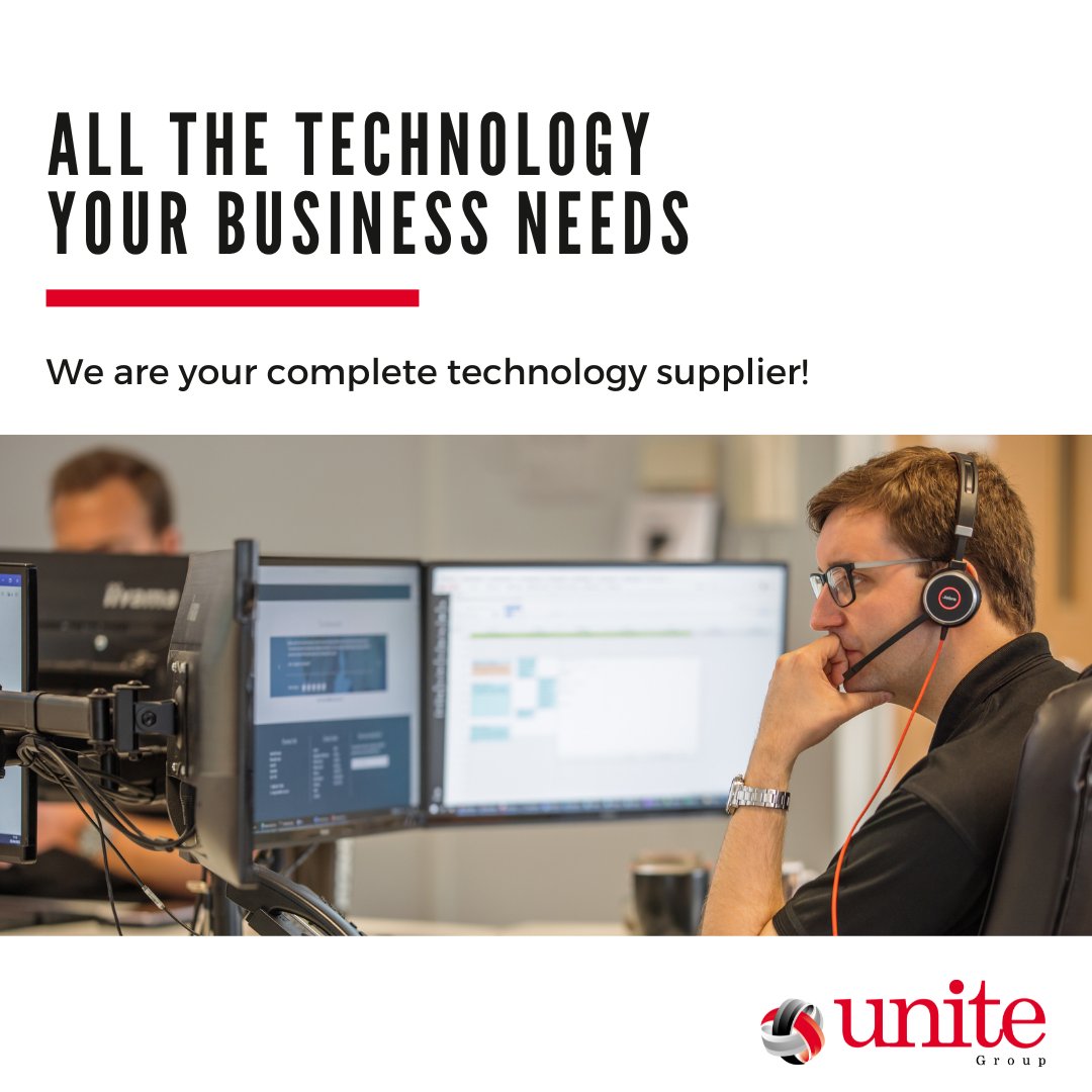 unitegroupltd's tweet image. We are your complete technology supplier!

Relax knowing all your technology is managed under one roof.

To learn more about our services, visit our website today! 👇
theunitegroup.co.uk

#TheUniteGroup #BecauseTechnologyMatters #Technology #BusinessTechnology