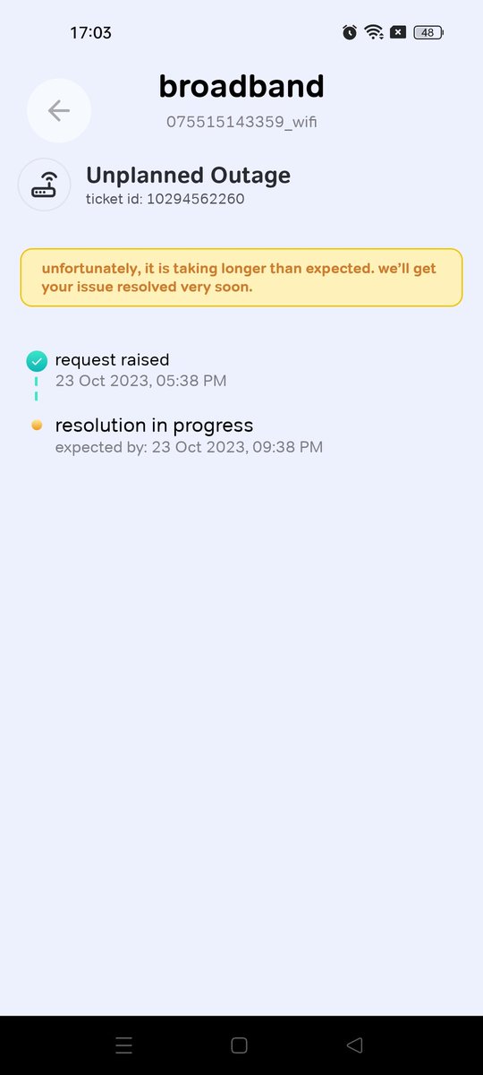 Ab to @airtelindia @AirtelXtream se bharosa hi uth gaya @MIB_India @EduMinOfIndia @MinistryofST @_DigitalIndia Is this how our India is going to be digital where we are going to lose internet connection for 4-5 days continuously? This is the condition of Bhopal @ChouhanShivraj