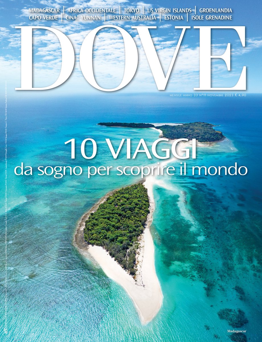 Da oggi, venerdì 27 ottobre, in edicola c'è il numero di novembre di DOVE con ben 10 viaggi da sogno per scoprire il mondo. Questo, in anteprima, l'editoriale di <a href="/simonatedesco/">simona tedesco</a>, per riscoprire il "lusso" di sentirsi umani ⬇️ 
viaggi.corriere.it/news/luoghi-re…