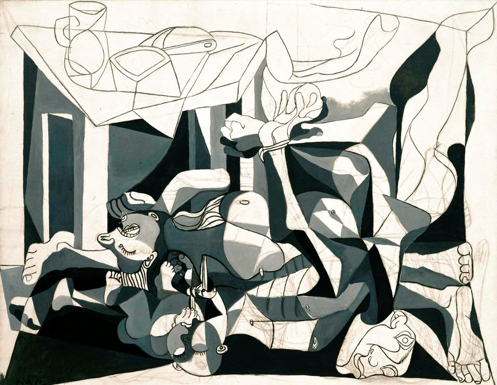 AlvarArte's tweet photo. ¡Comenzamos nuevo Reto! 

¿#SabesCuálSerIA?

Hoy traemos 4 obras, tres creadas por el artista #Picasso y una creada por #IA siguiendo patrones generales de su estilo artístico. 

¿Sabrías distinguir qué obra fue creada por la #IA? 

Te dejo la encuesta en el siguiente post⏬️ https://t.co/WKMnB51wbr