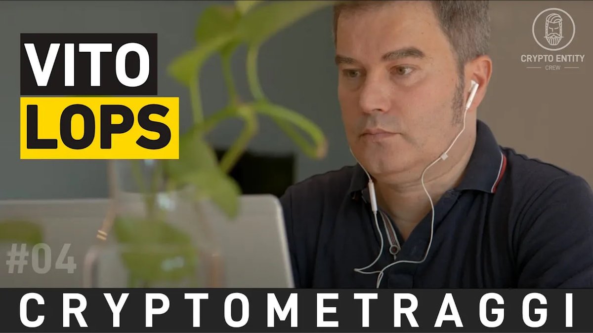 Crypto_Entity_C's tweet photo. La #CryptoEntityCrew presenta:
CRYPTOMETRAGGI #04
Oggi ti presentiamo il quarto episodio, con Vito Lops (@VitoLops)!
Guarda il Quarto Episodio:
https://t.co/lcUeZ2WqDE
#Cryptometraggi #ByFarm #VitoLops #BullVision https://t.co/JcgQpltJtr
