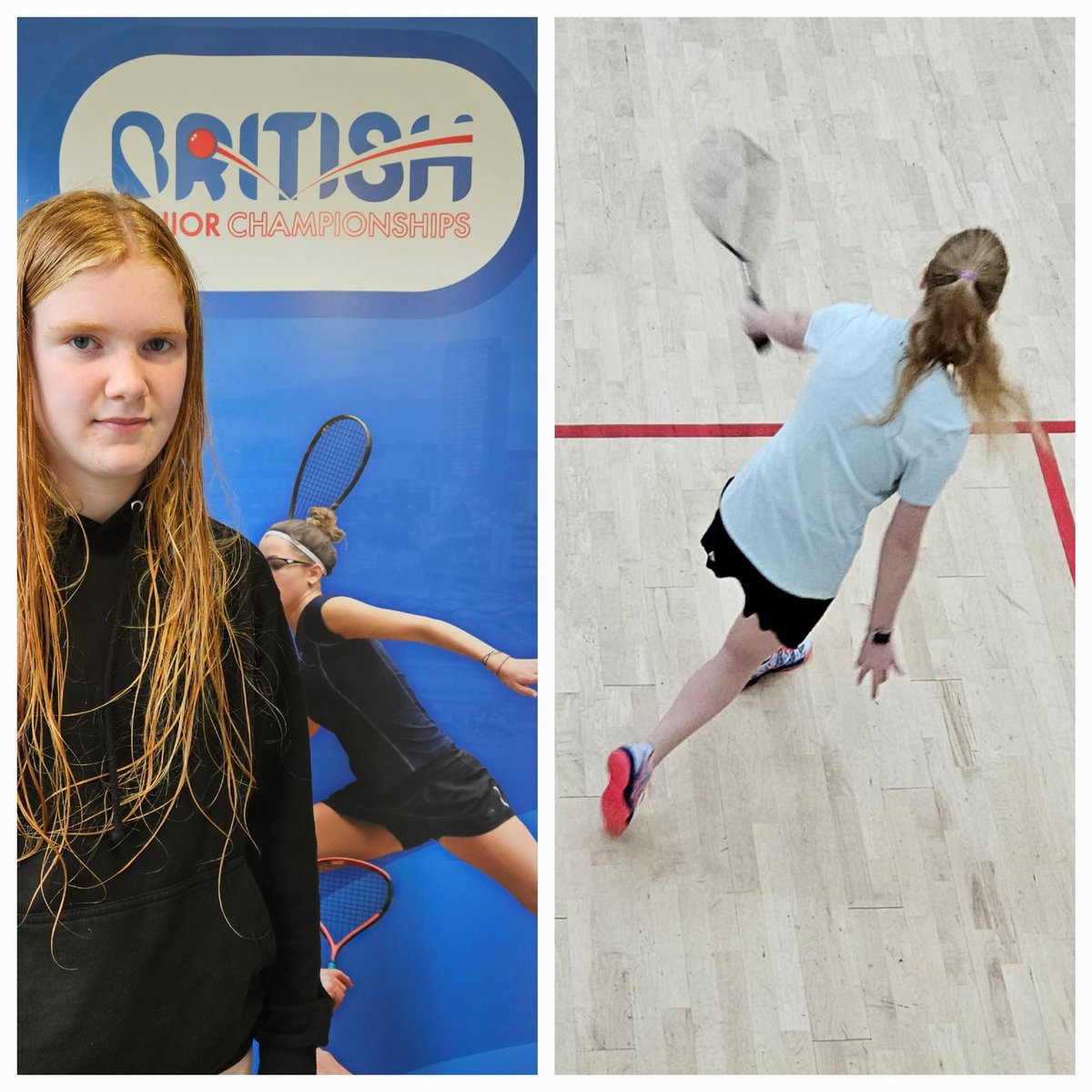 Eliza & Heidi Squash tweet media