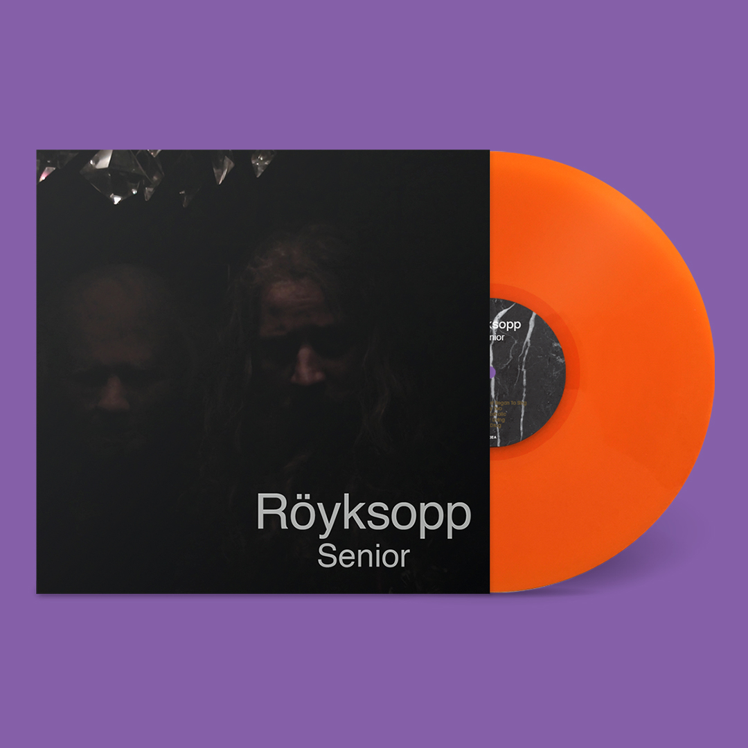 Today sees the release of the 180G heavyweight orange vinyl LP edition of « Senior » Pre-orders should be shipping out now and last few copies are available from the Röykshopp! royksopp.lnk.to/senior-reissue Look out for further reissue news in the near future.