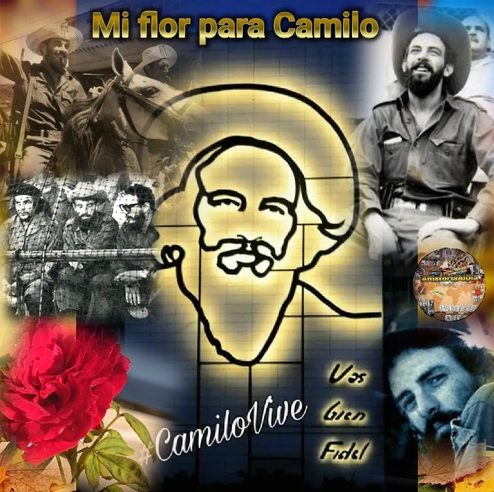 Una flor para Camilo #LasTunas #UnidosXCuba <a href="/RenGallego3/">René Gallego</a>