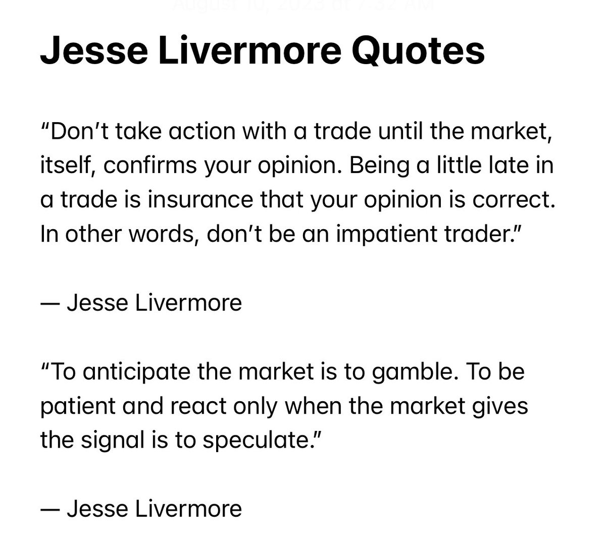 Patience today, $VIX hasnt decided what it wants to do yet

#JesseLivermore