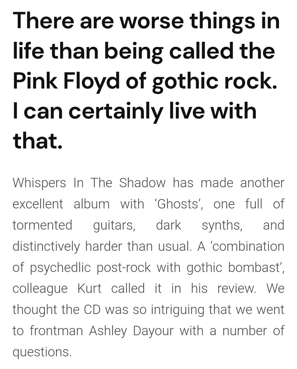 I had the pleasure to be interviewed once more by Dark Entries. Read the full insightful article here: darkentries.be/english/whispe…