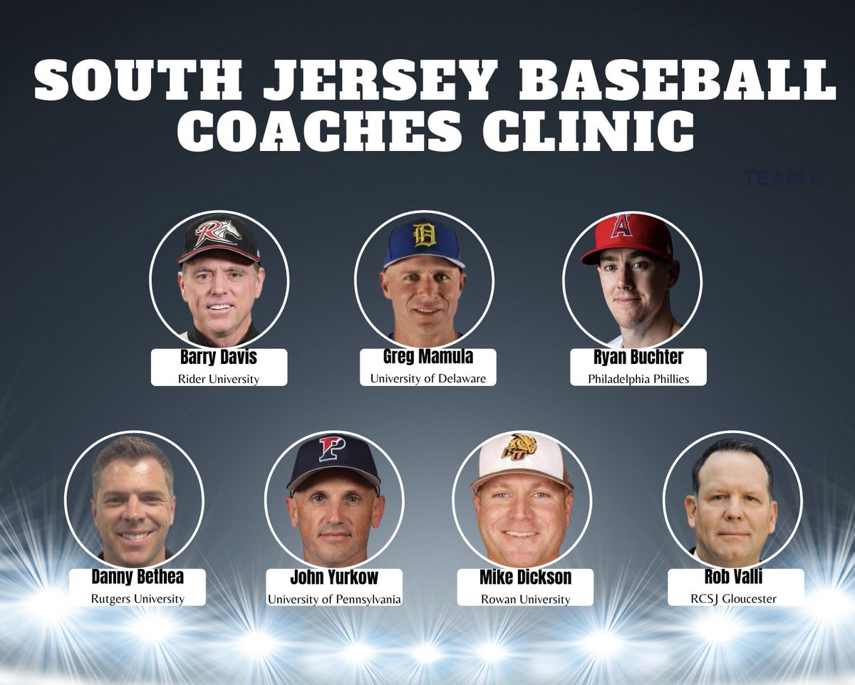 GloucesterBaseb's tweet image. Register today for this can’t miss baseball event. eventbrite.com/e/south-jersey…