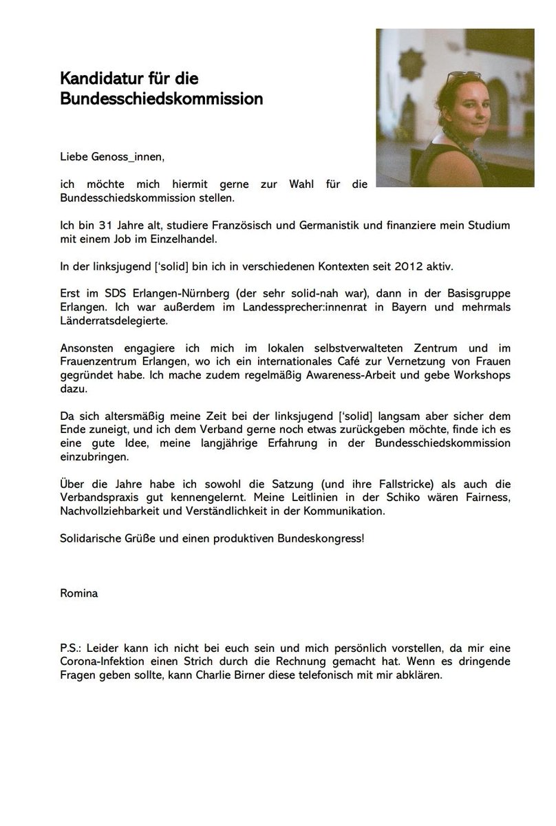 solid_bayern's tweet photo. Hier noch die Kandidatur von @fuxymoron :)
#ljsbuko23 https://t.co/yvYoMKO3WV