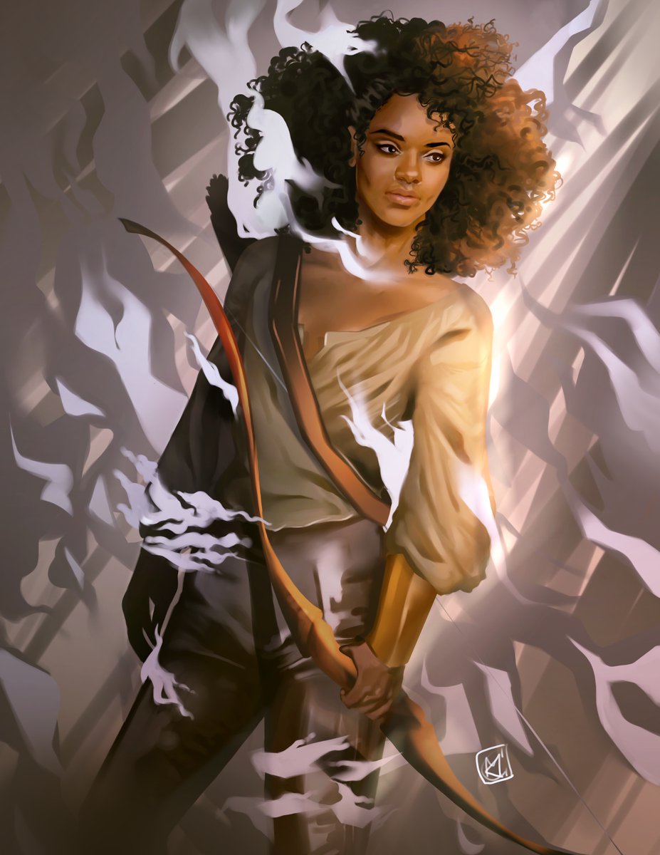 emcaysea's tweet photo. MY LATEST!!! I love her, she's seriously gorgeous. This is Isabella painted for @Hope_Mafox! The hair, the face, the lighting, the trousers, the angle, ugh. ♥️😁 https://t.co/r5D9F2Vbat