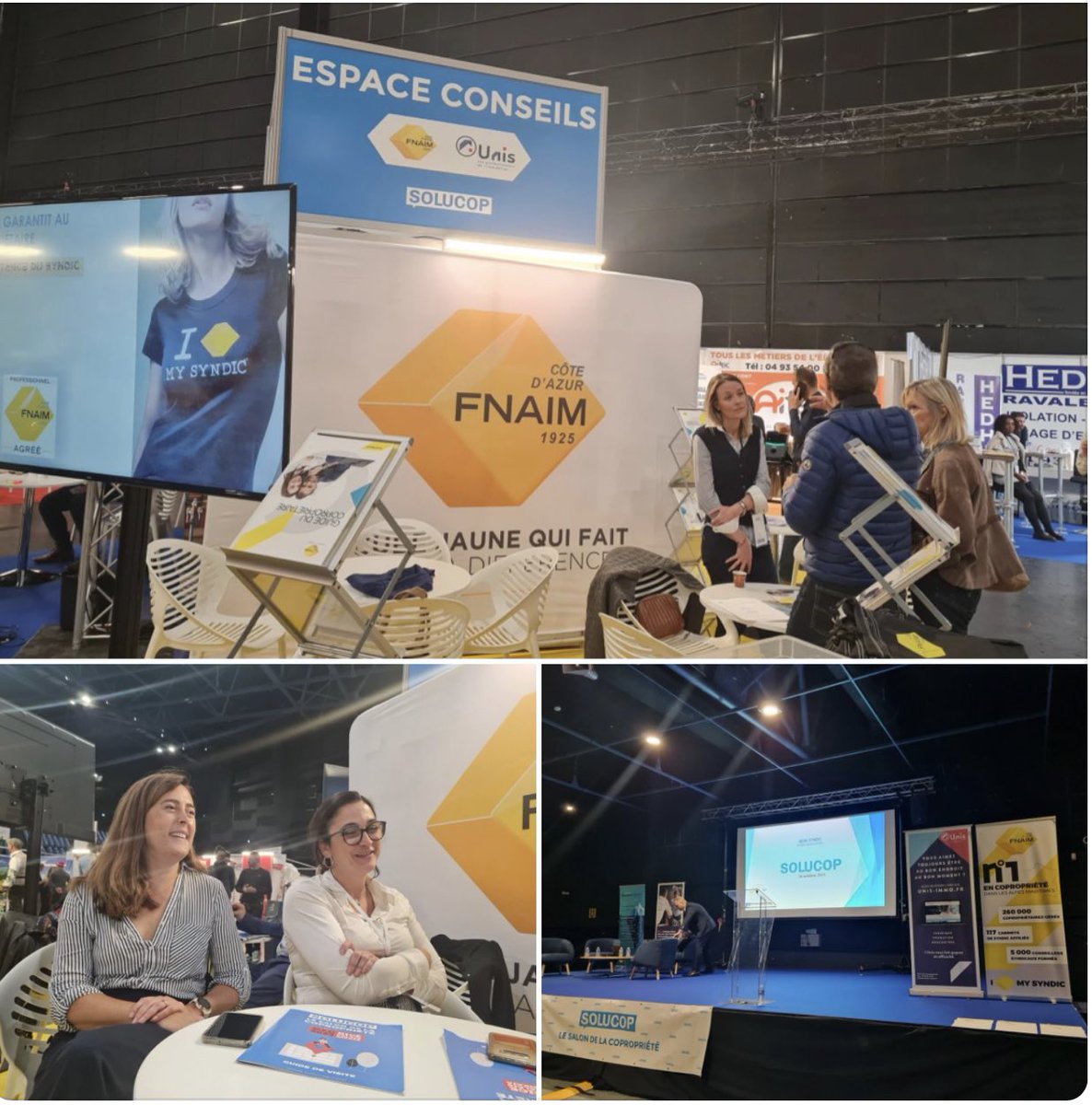CyrilSABATIE's tweet photo. #immobilier #syndic Une partie de la Team #LBVSAVOCATS au salon de la #copropriété @salon_solucop pour la formation des syndics et l’information des copropriétaires, aux côtés de la chambre @FnaimAzur https://t.co/em1cOHU2jw