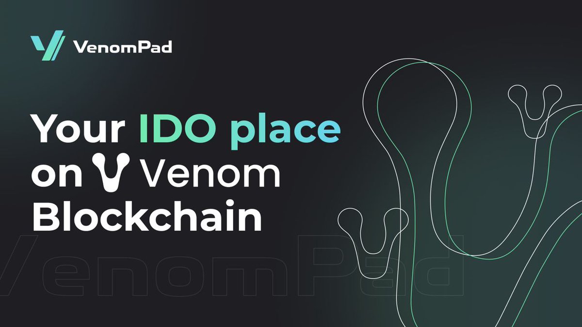 ✨ Imagine a place…Where #blockchain projects, starting from zero, can: 🔸 Attract holders 🔸 Receive investments 🔸 Find partners 🦾Stay with us for the upcoming ultimate #VenomFoundation #launchpad!