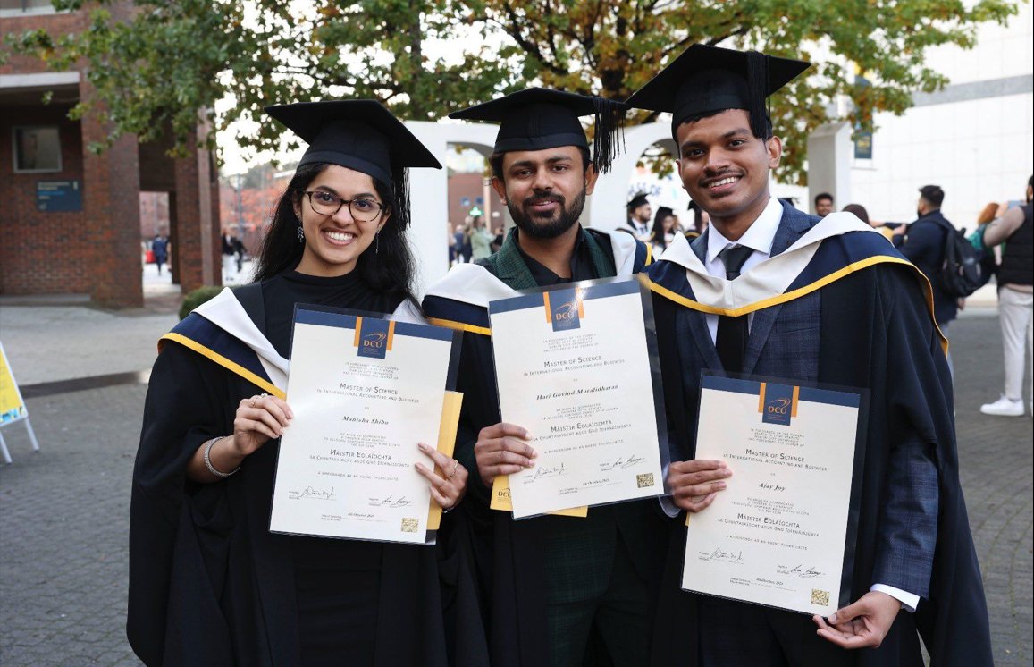 Congratulations to this year’s <a href="/BusinessDCU/">DCU Business School</a> MSc in International Accounting and Business graduates! The course gives excellent <a href="/ACCAIreland/">ACCA Ireland</a>, <a href="/CharteredAccIrl/">Chartered Accountants Ireland</a>, <a href="/CimaIreland/">CIMAIreland</a> exemptions and welcome applications from business and non-business graduates alike ➡️tinyurl.com/ybcujrbn