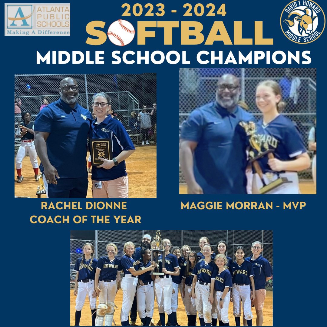 David T. Howard Middle School (@apshoward) on Twitter photo Congratulations to our Lady Rams in defeating Wesley 15-2 to earn the title of APS Middle School Softball Champions. We are beyond 🔥🔥. <a href="/apsupdate/">ATL Public Schools</a> <a href="/DTHActivities/">D.T. Howard Activities</a> <a href="/THollisEdS/">Tekeshia Hollis</a> <a href="/Gxharp15/">Geralyn Harper</a> <a href="/NicoleWill1/">Nicole Willingham</a> <a href="/ThatsDrOwens/">Tenechia Owens</a> Congratulations to our Lady Rams in defeating Wesley 15-2 to earn the title of APS Middle School Softball Champions. We are beyond 🔥🔥. <a href="/apsupdate/">ATL Public Schools</a> <a href="/DTHActivities/">D.T. Howard Activities</a> <a href="/THollisEdS/">Tekeshia Hollis</a> <a href="/Gxharp15/">Geralyn Harper</a> <a href="/NicoleWill1/">Nicole Willingham</a> <a href="/ThatsDrOwens/">Tenechia Owens</a>