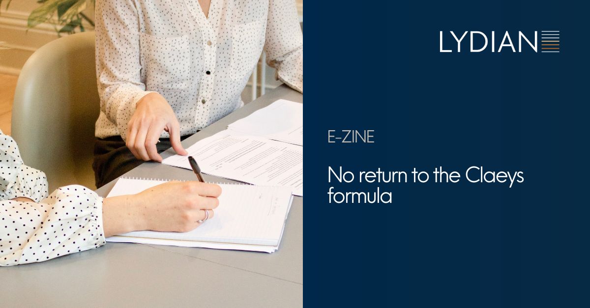 No return to the Claeys formula
👉 ENG: lydian.be/en/news/no-ret…
👉 NL: lydian.be/nl/nieuws/geen…
👉 FR: lydian.be/fr/actualite/p…

#Lydian #ClaeysFormula #Employment #Law