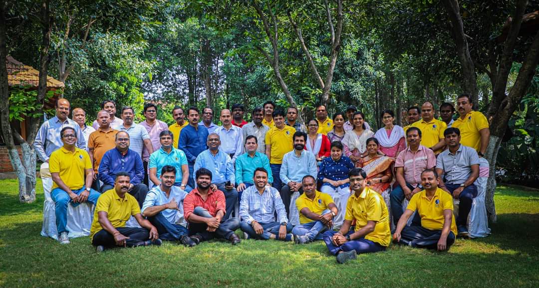 BasixKrishi's tweet photo. #BasixKrishi participated in the Professional Learning and Review program (#PLR) from 13th-15th October 2023 organized by #BASIX Group for setting objective and performance appraisal at Brown Town Resort & Convention, Ranga Reddy District, Hyderabad. https://t.co/TEV95FPoXY