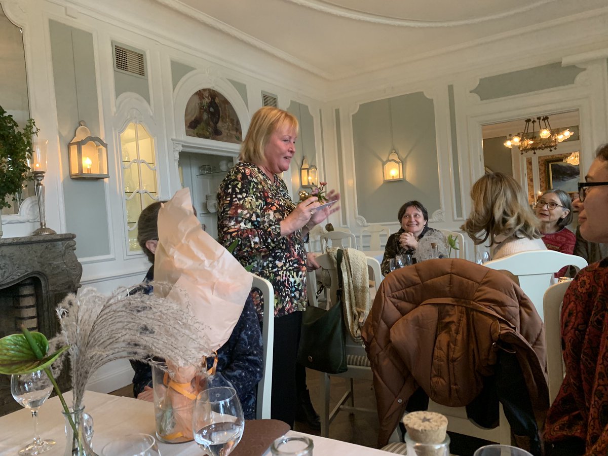 Sad to be saying goodbye to one our colleagues, Eva Wallén Nielsen, at the lung clinic. We will miss you and good luck with the new job!!